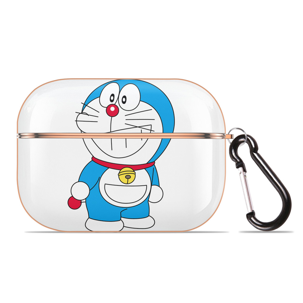 （画像用） ドラえもん Doraemon 【AirPods Pro用】ハードシェル保護ケース｜耐衝撃・防指紋・カラビナ付き商品仕様