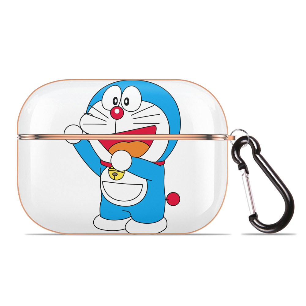 （画像用） ドラえもん Doraemon 【AirPods Pro用】ハードシェル保護ケース｜耐衝撃・防指紋・カラビナ付き商品仕様