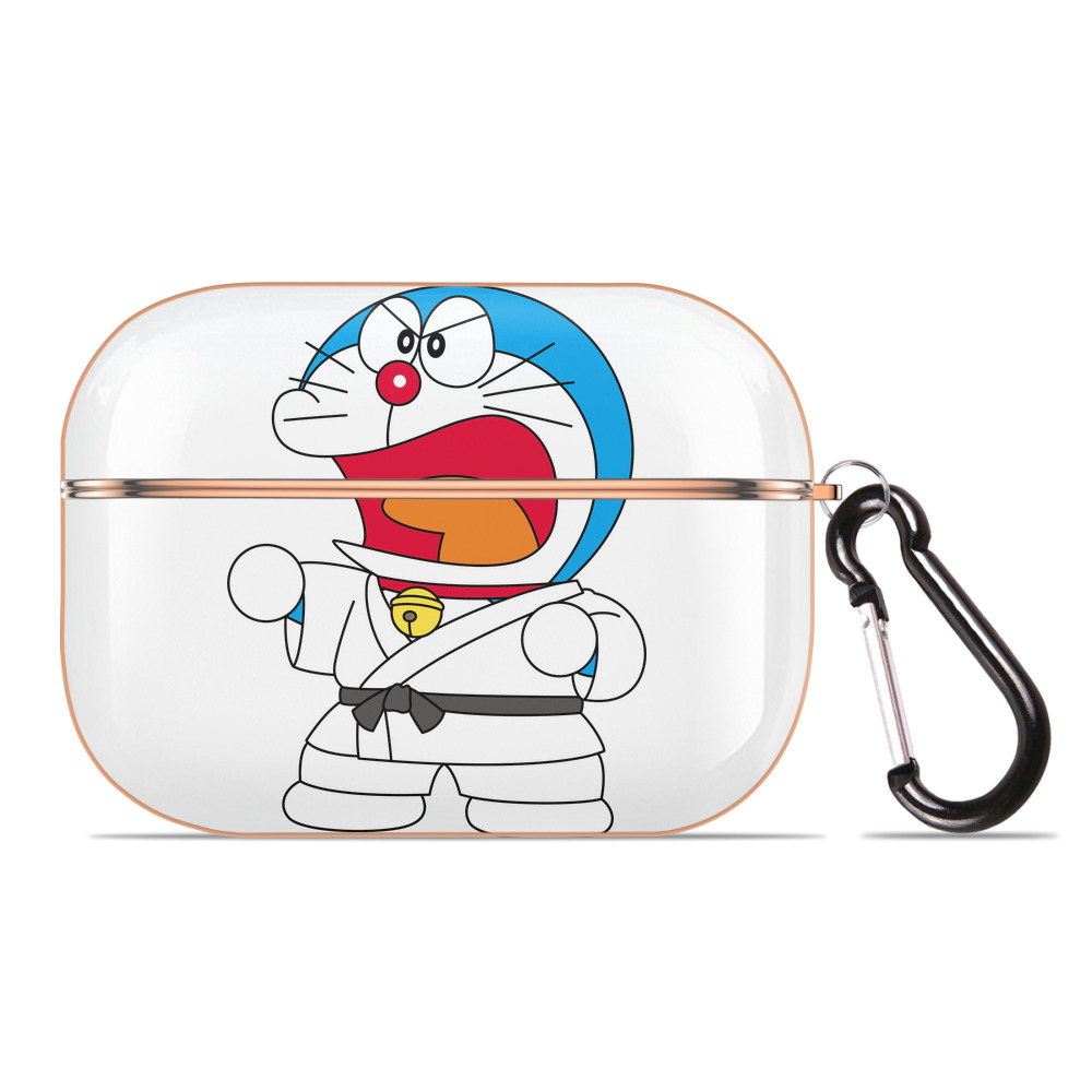 （画像用） ドラえもん Doraemon 【AirPods Pro用】ハードシェル保護ケース｜耐衝撃・防指紋・カラビナ付き商品仕様