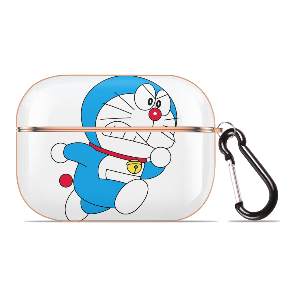 （画像用） ドラえもん Doraemon 【AirPods Pro用】ハードシェル保護ケース｜耐衝撃・防指紋・カラビナ付き商品仕様