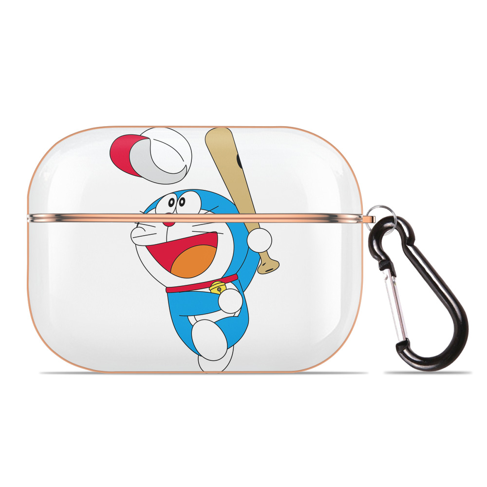 （画像用） ドラえもん Doraemon 【AirPods Pro用】ハードシェル保護ケース｜耐衝撃・防指紋・カラビナ付き商品仕様