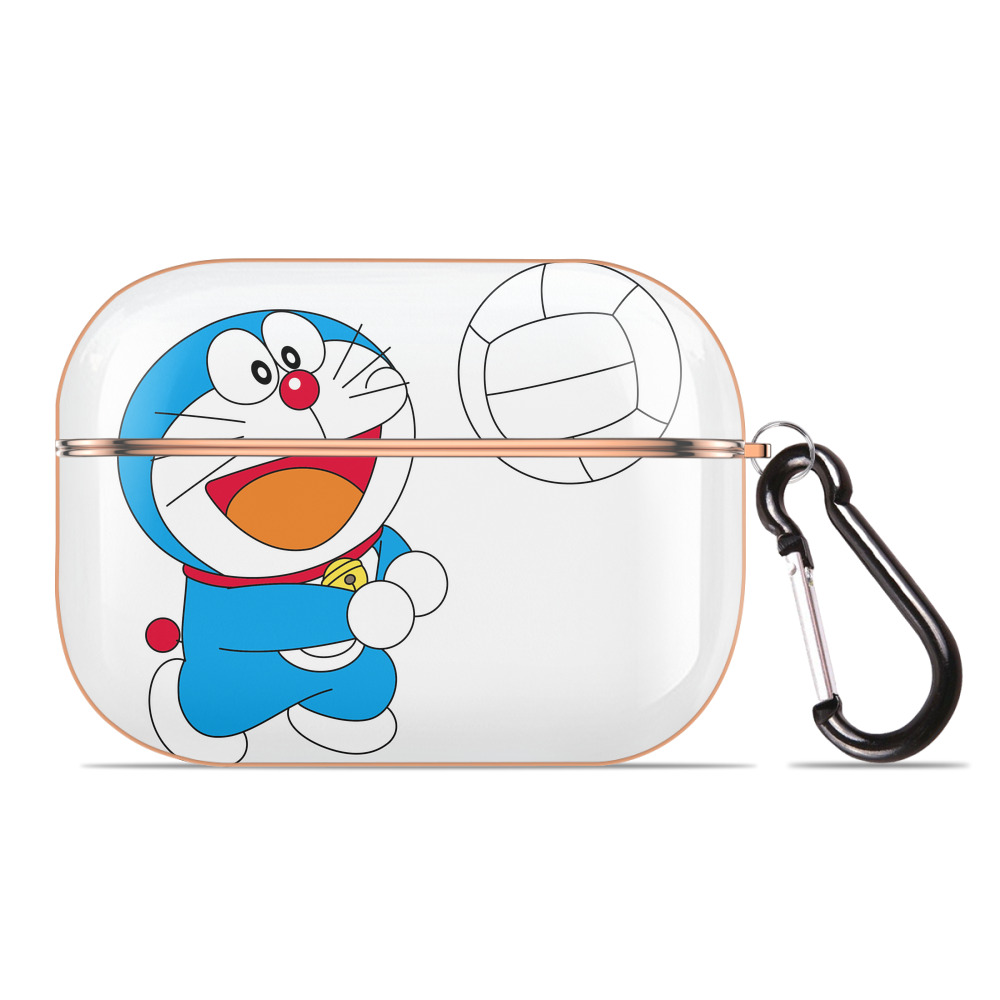 （画像用） ドラえもん Doraemon 【AirPods Pro用】ハードシェル保護ケース｜耐衝撃・防指紋・カラビナ付き商品仕様