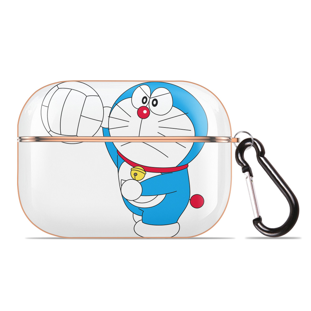 （画像用） ドラえもん Doraemon 【AirPods Pro用】ハードシェル保護ケース｜耐衝撃・防指紋・カラビナ付き商品仕様