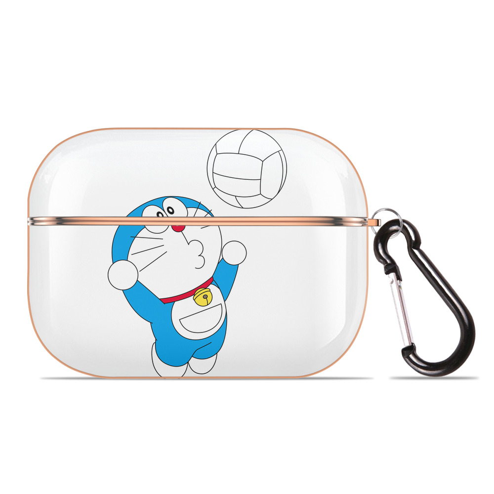 （画像用） ドラえもん Doraemon 【AirPods Pro用】ハードシェル保護ケース｜耐衝撃・防指紋・カラビナ付き商品仕様