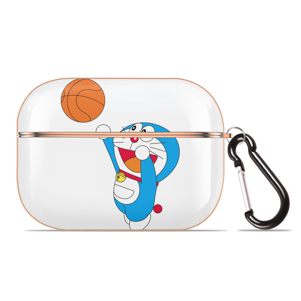 （画像用） ドラえもん Doraemon 【AirPods Pro用】ハードシェル保護ケース｜耐衝撃・防指紋・カラビナ付き商品仕様