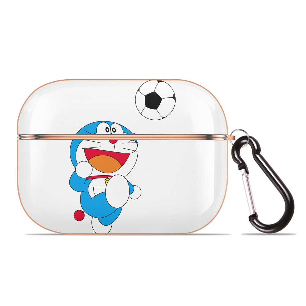 （画像用） ドラえもん Doraemon 【AirPods Pro用】ハードシェル保護ケース｜耐衝撃・防指紋・カラビナ付き商品仕様