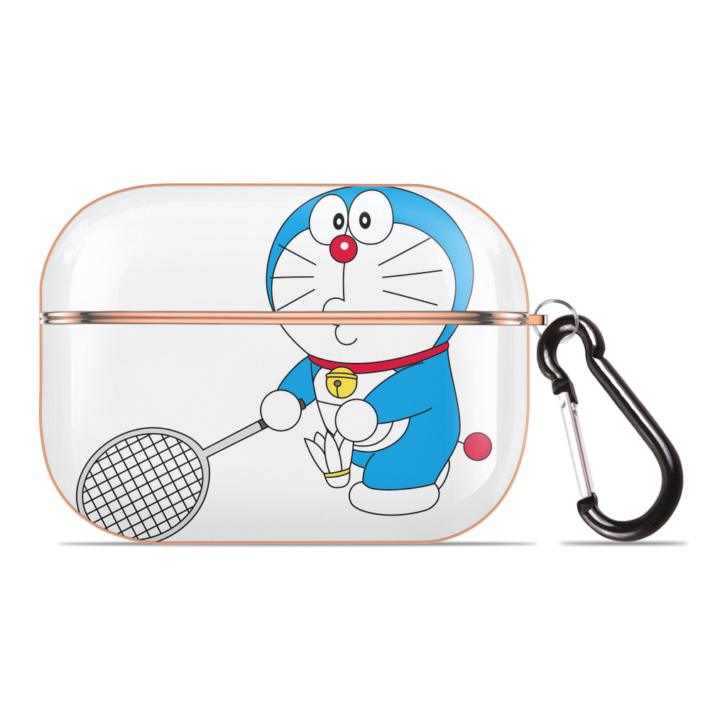 （画像用） ドラえもん Doraemon 【AirPods Pro用】ハードシェル保護ケース｜耐衝撃・防指紋・カラビナ付き商品仕様