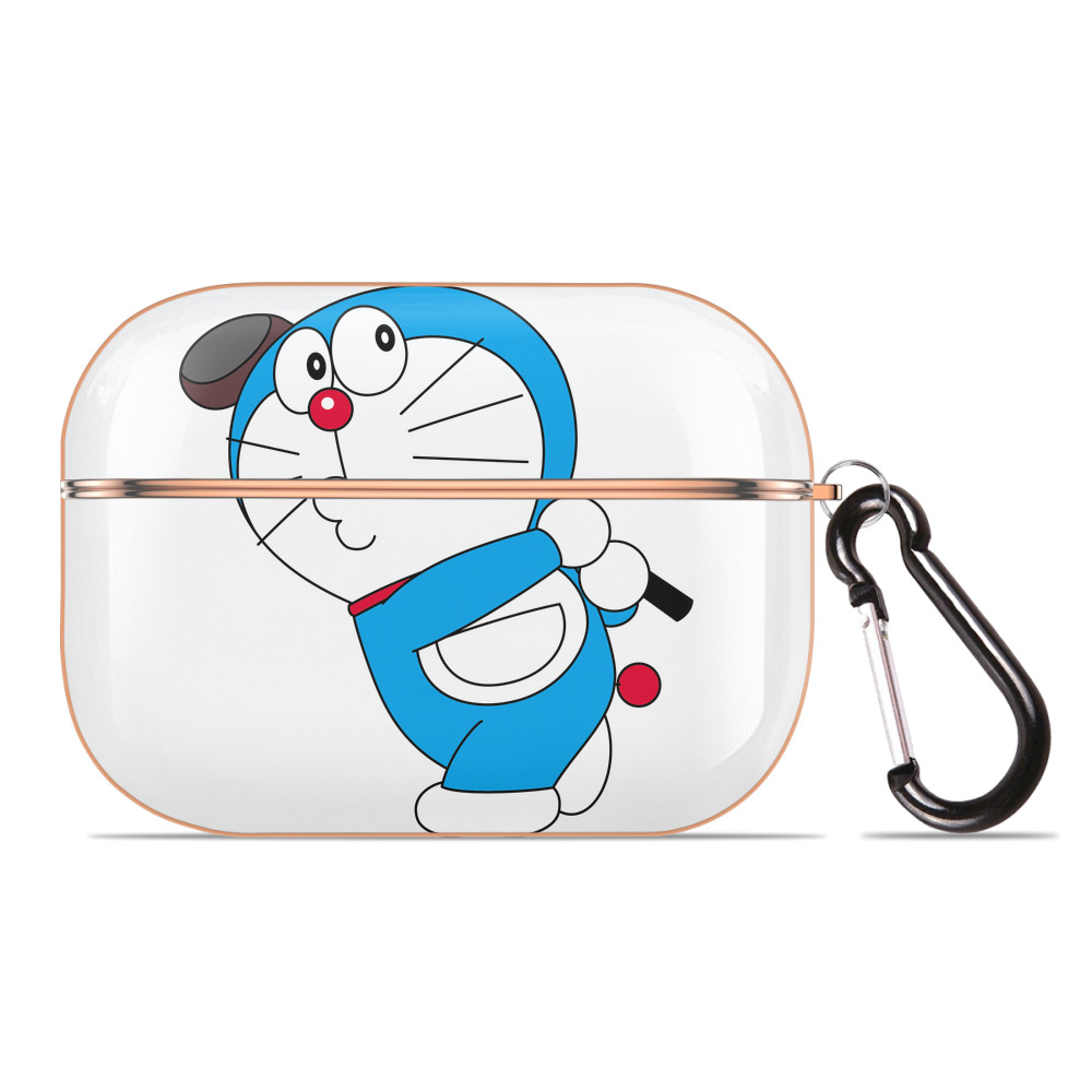 （画像用） ドラえもん Doraemon 【AirPods Pro用】ハードシェル保護ケース｜耐衝撃・防指紋・カラビナ付き商品仕様