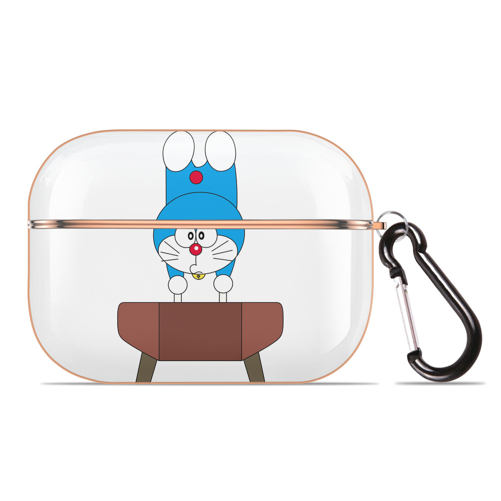 （画像用） ドラえもん Doraemon 【AirPods Pro用】ハードシェル保護ケース｜耐衝撃・防指紋・カラビナ付き商品仕様