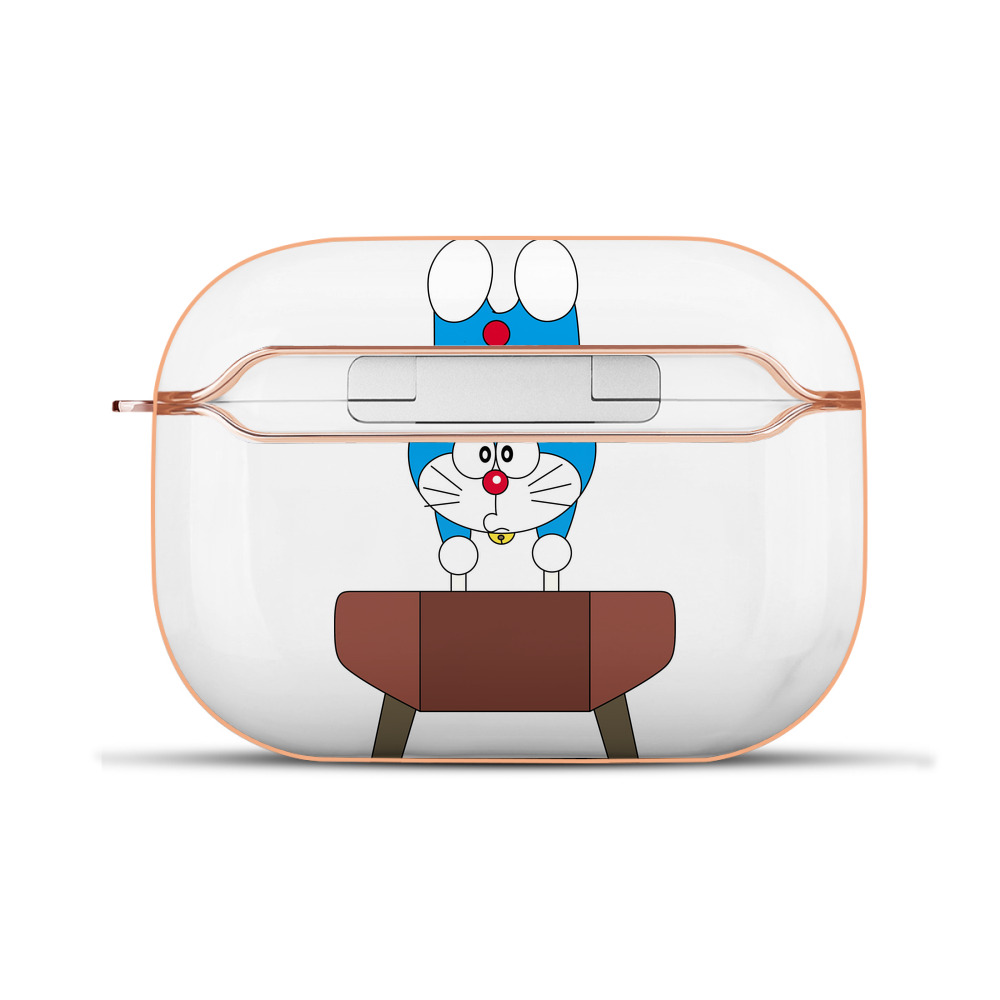 （画像用） ドラえもん Doraemon 【AirPods Pro用】ハードシェル保護ケース｜耐衝撃・防指紋・カラビナ付き商品仕様