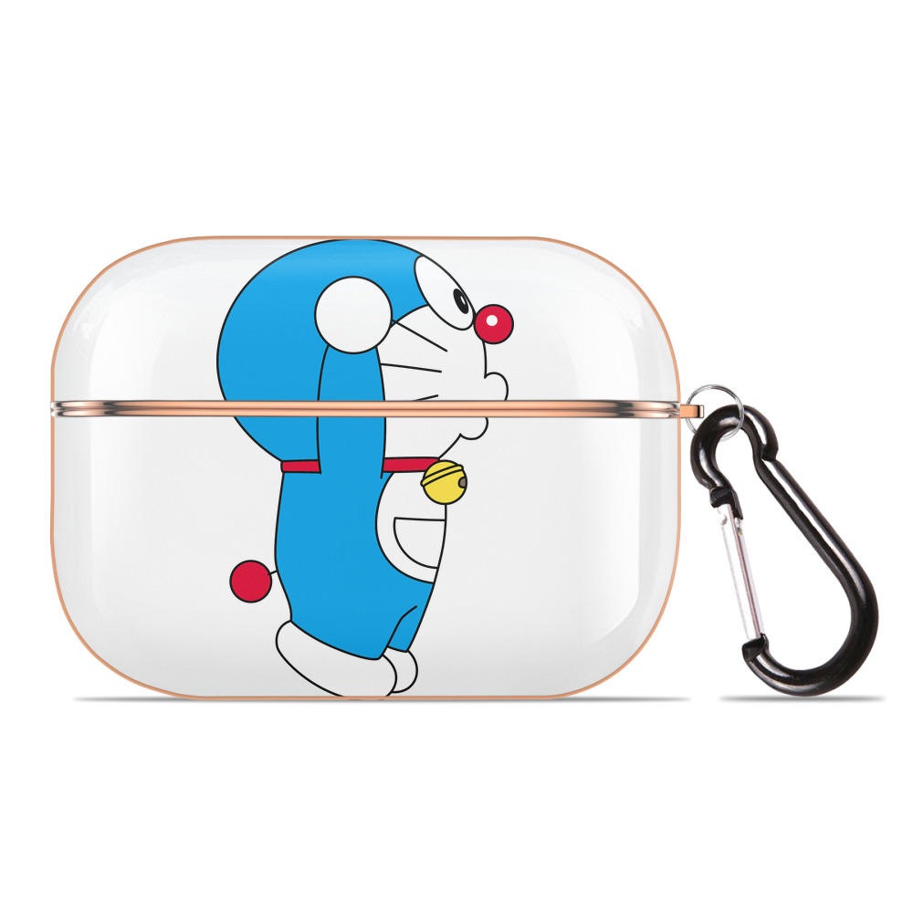 （画像用） ドラえもん Doraemon 【AirPods Pro用】ハードシェル保護ケース｜耐衝撃・防指紋・カラビナ付き商品仕様