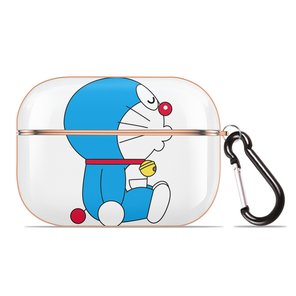 （画像用） ドラえもん Doraemon 【AirPods Pro用】ハードシェル保護ケース｜耐衝撃・防指紋・カラビナ付き商品仕様