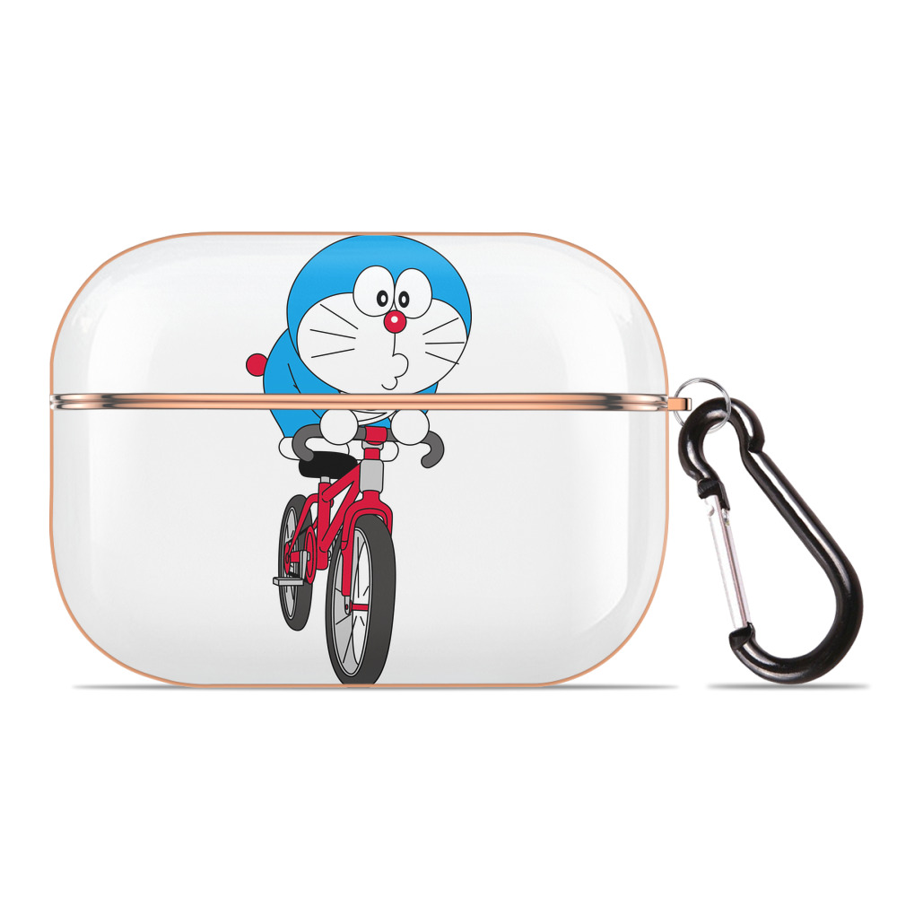 （画像用） ドラえもん Doraemon 【AirPods Pro用】ハードシェル保護ケース｜耐衝撃・防指紋・カラビナ付き商品仕様