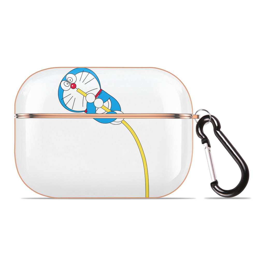 （画像用） ドラえもん Doraemon 【AirPods Pro用】ハードシェル保護ケース｜耐衝撃・防指紋・カラビナ付き商品仕様