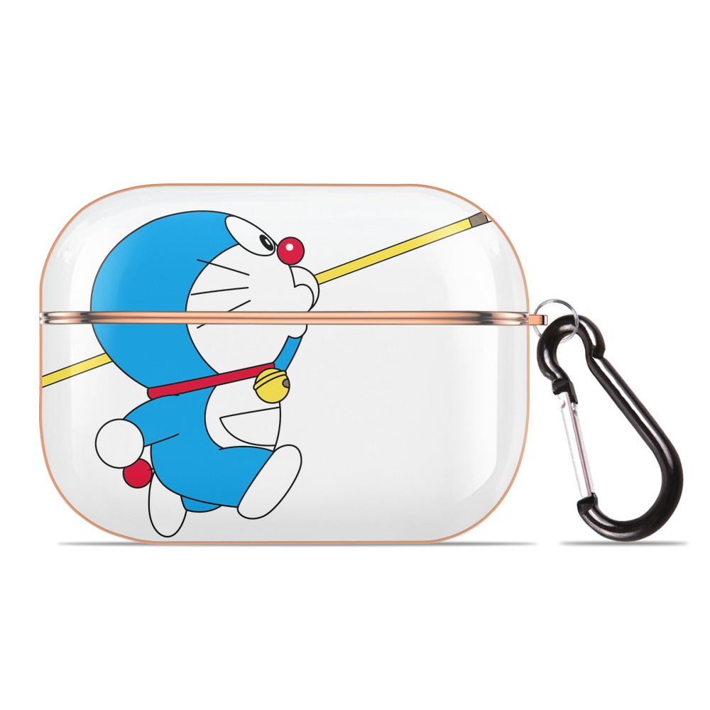 （画像用） ドラえもん Doraemon 【AirPods Pro用】ハードシェル保護ケース｜耐衝撃・防指紋・カラビナ付き商品仕様