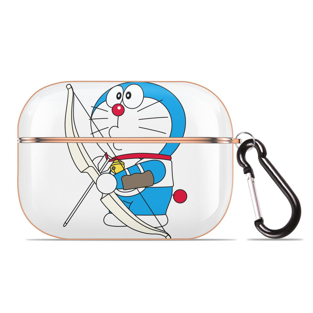 （画像用） ドラえもん Doraemon 【AirPods Pro用】ハードシェル保護ケース｜耐衝撃・防指紋・カラビナ付き商品仕様