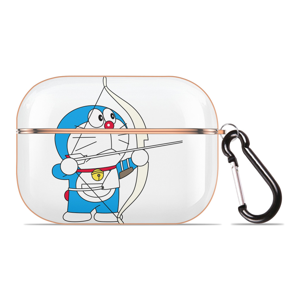 （画像用） ドラえもん Doraemon 【AirPods Pro用】ハードシェル保護ケース｜耐衝撃・防指紋・カラビナ付き商品仕様