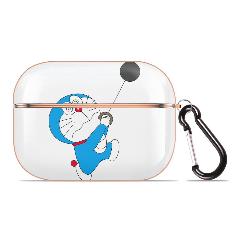 （画像用） ドラえもん Doraemon 【AirPods Pro用】ハードシェル保護ケース｜耐衝撃・防指紋・カラビナ付き商品仕様