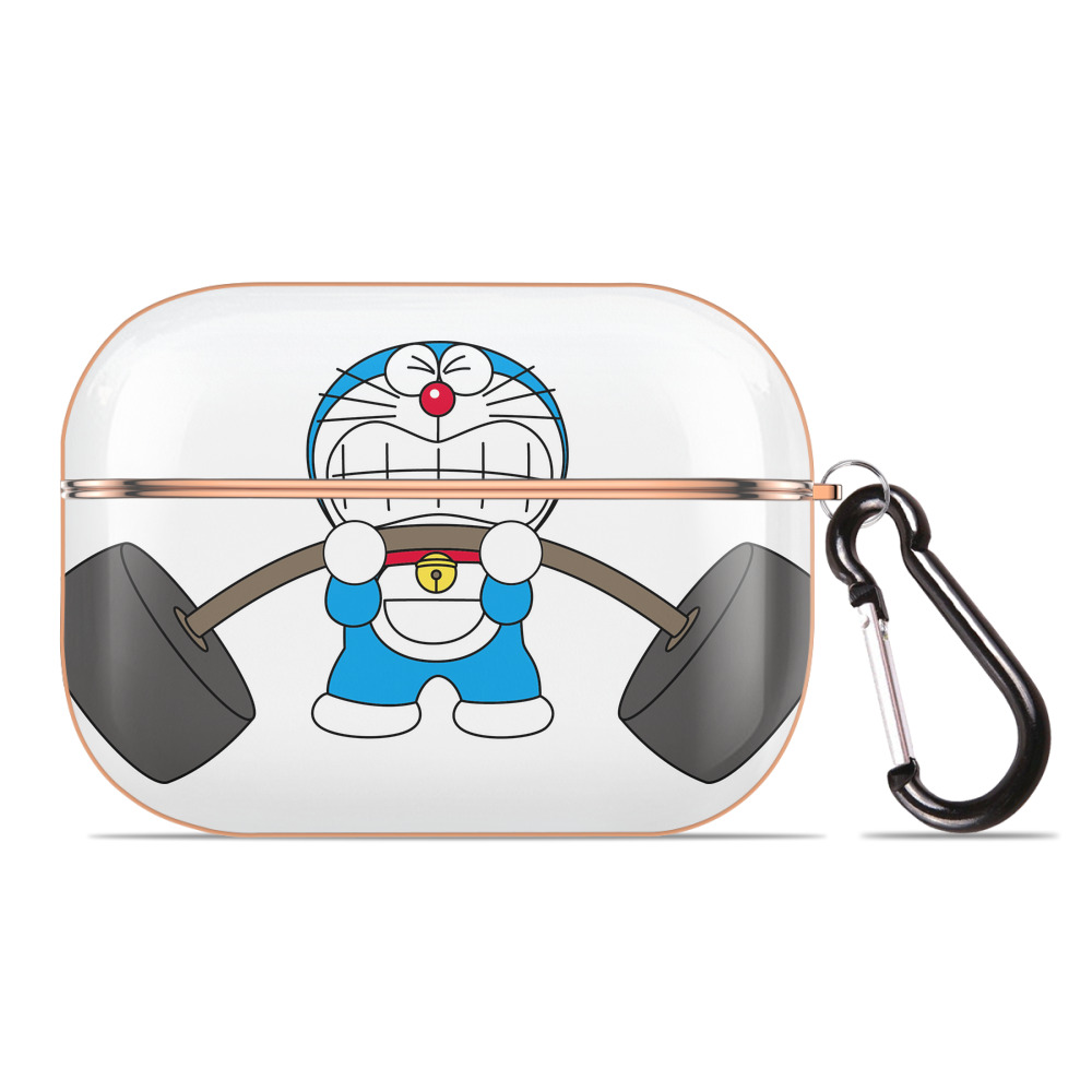 （画像用） ドラえもん Doraemon 【AirPods Pro用】ハードシェル保護ケース｜耐衝撃・防指紋・カラビナ付き商品仕様