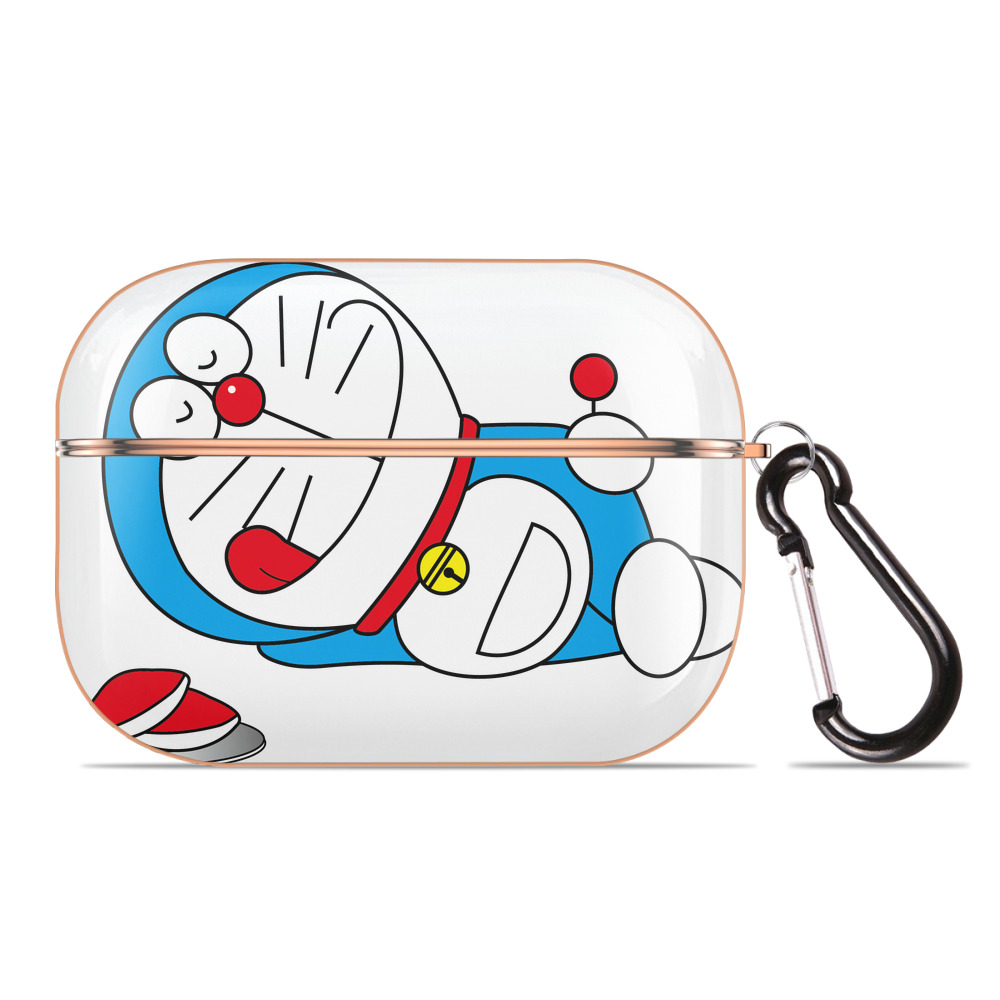（画像用） ドラえもん Doraemon 【AirPods Pro用】ハードシェル保護ケース｜耐衝撃・防指紋・カラビナ付き商品仕様