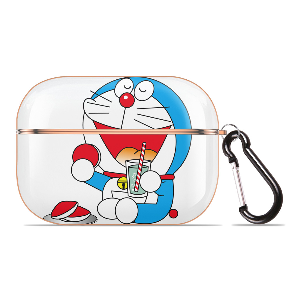 （画像用） ドラえもん Doraemon 【AirPods Pro用】ハードシェル保護ケース｜耐衝撃・防指紋・カラビナ付き商品仕様