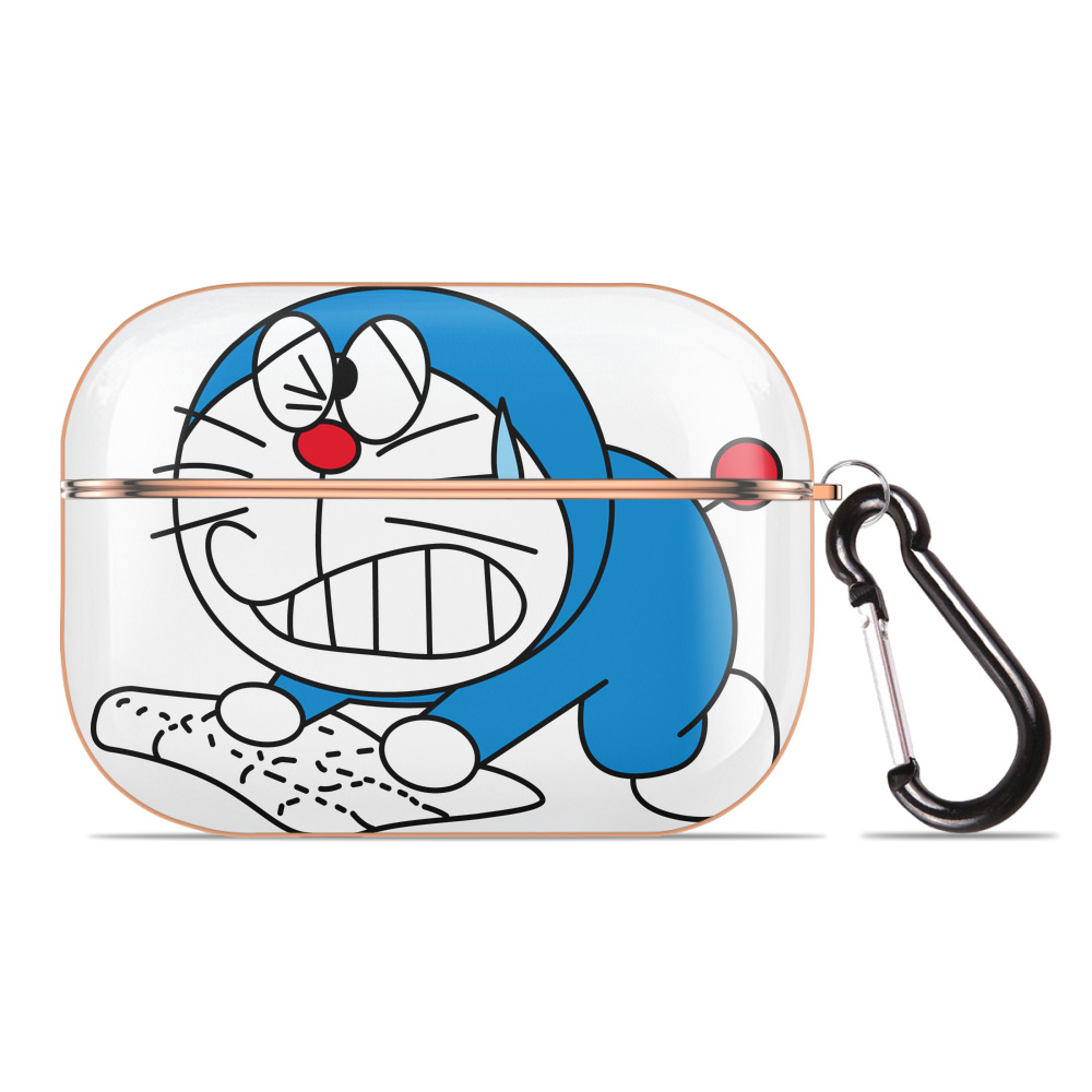 （画像用） ドラえもん Doraemon 【AirPods Pro用】ハードシェル保護ケース｜耐衝撃・防指紋・カラビナ付き商品仕様