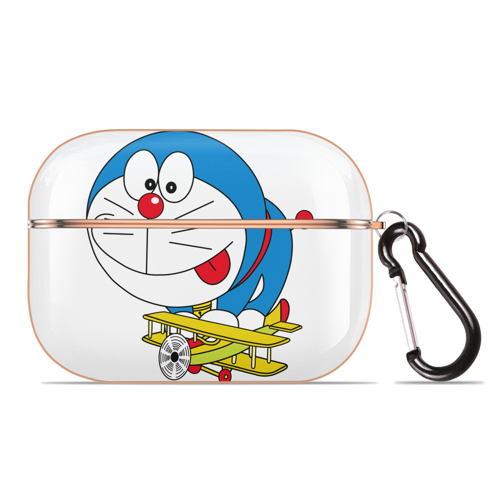 （画像用） ドラえもん Doraemon 【AirPods Pro用】ハードシェル保護ケース｜耐衝撃・防指紋・カラビナ付き商品仕様