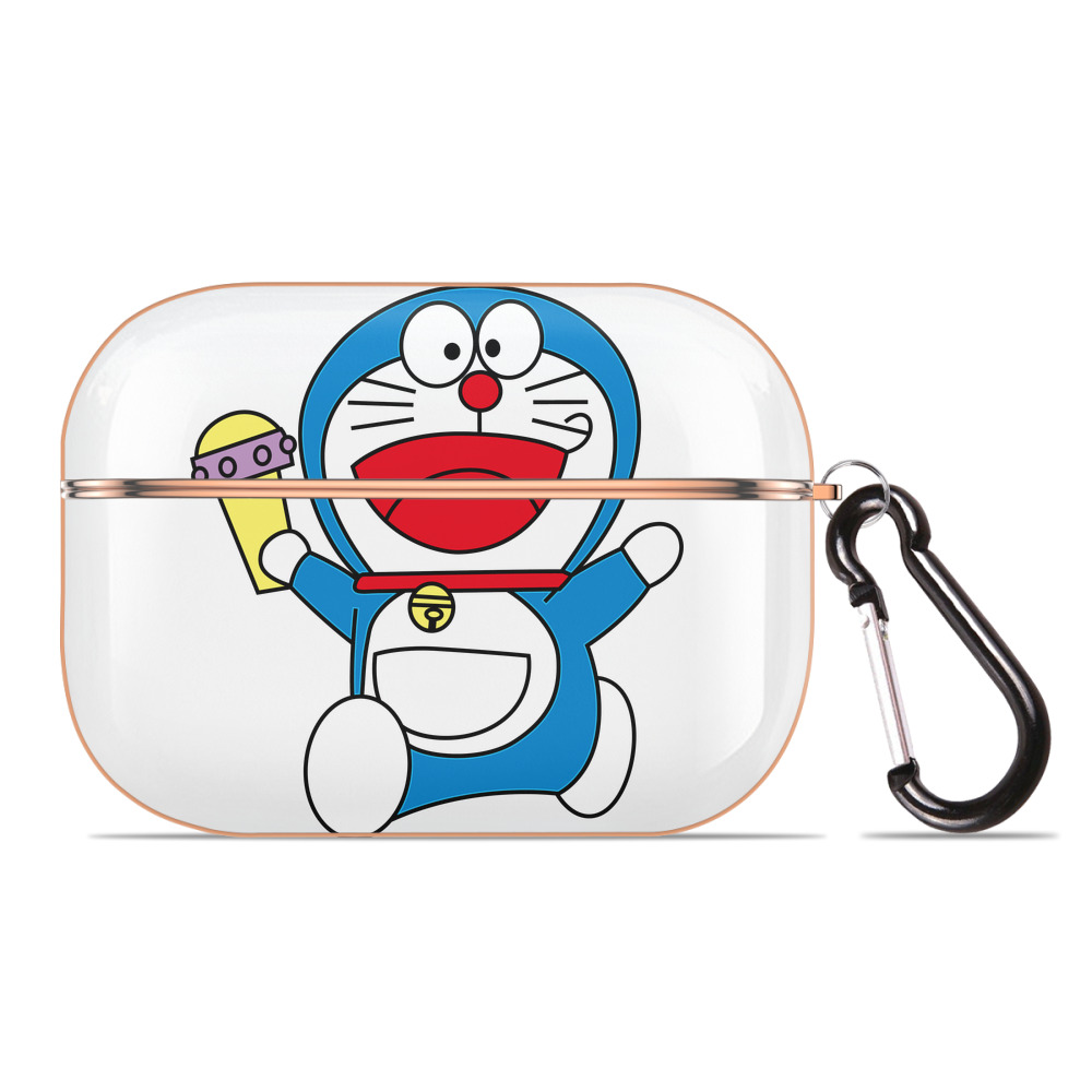 （画像用） ドラえもん Doraemon 【AirPods Pro用】ハードシェル保護ケース｜耐衝撃・防指紋・カラビナ付き商品仕様
