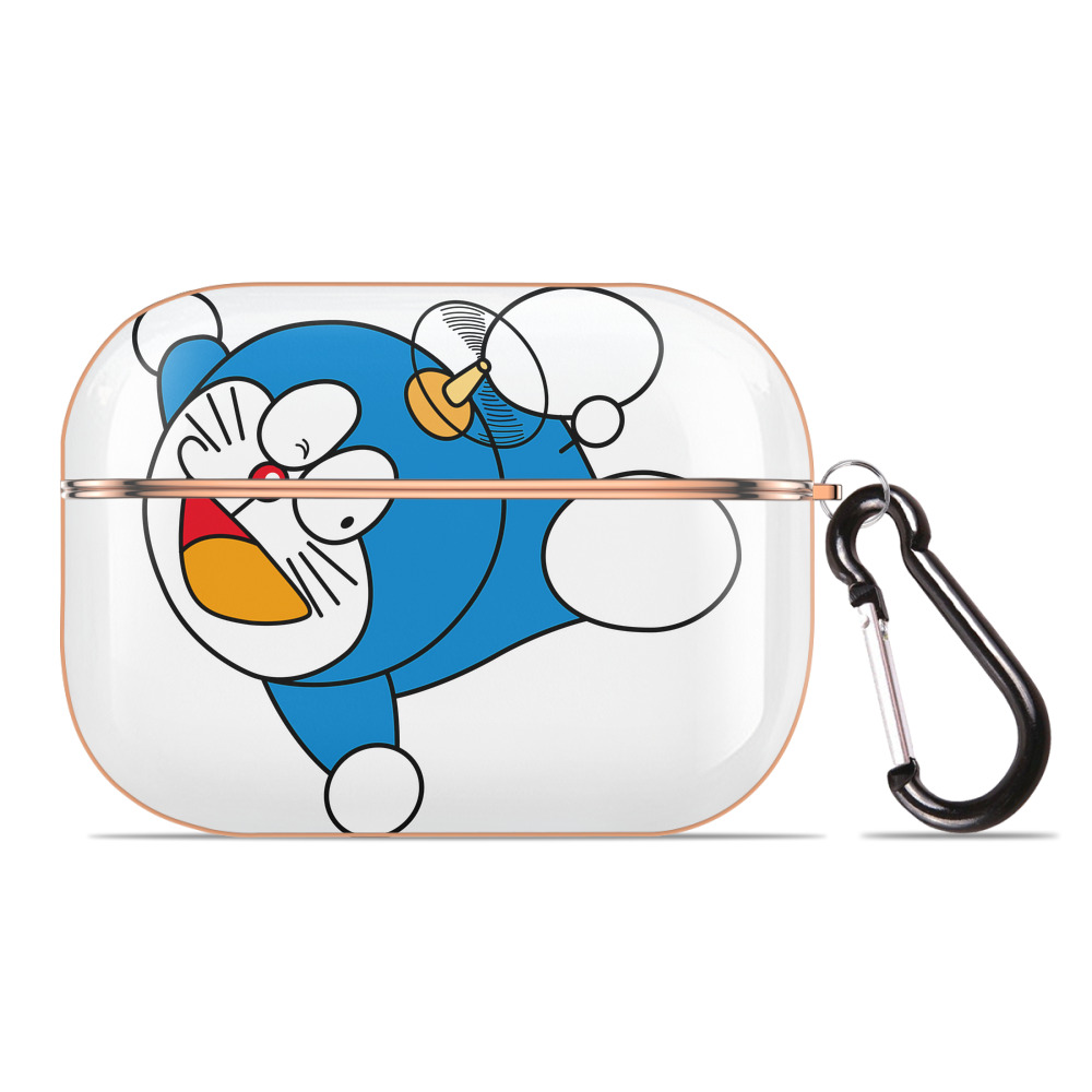 （画像用） ドラえもん Doraemon 【AirPods Pro用】ハードシェル保護ケース｜耐衝撃・防指紋・カラビナ付き商品仕様