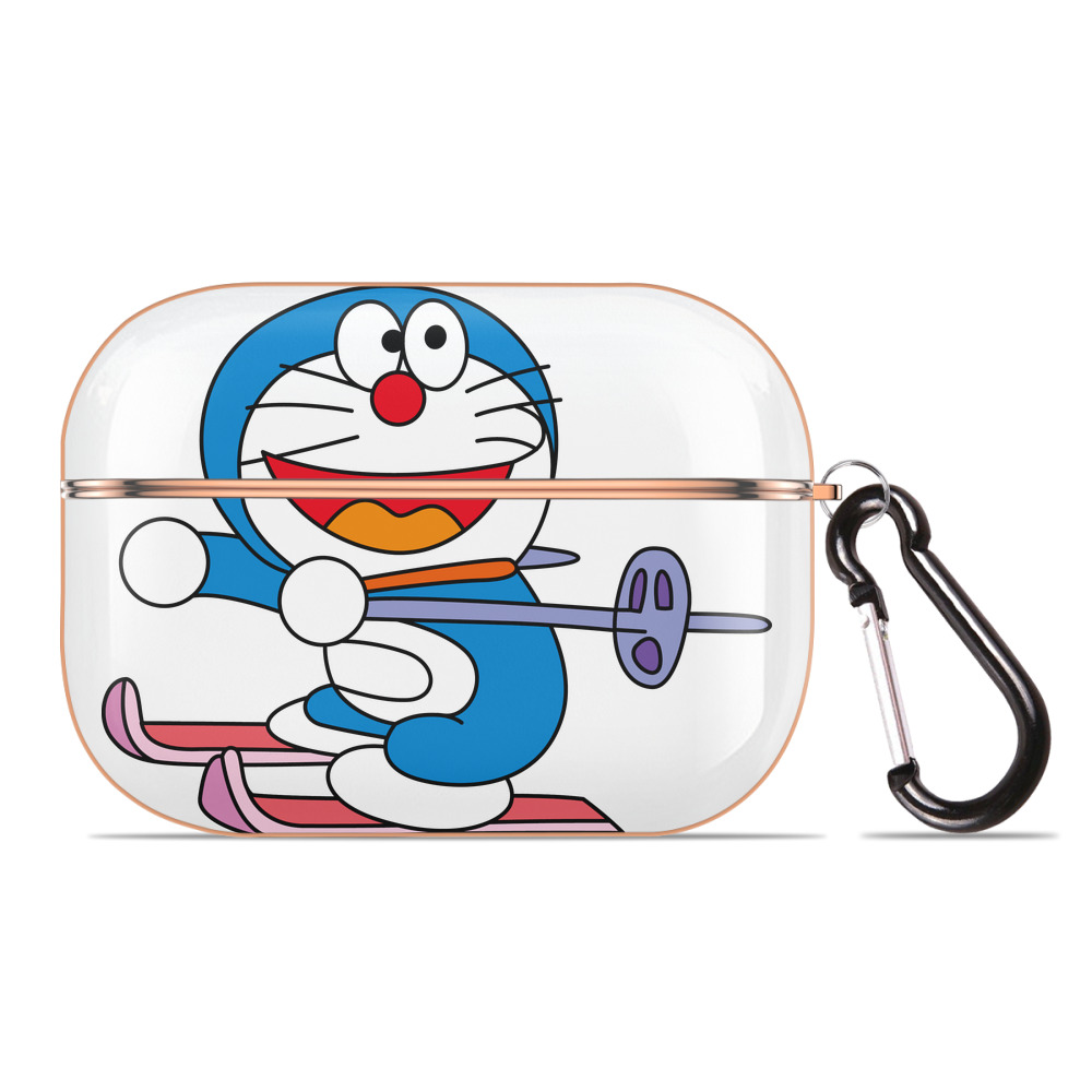 （画像用） ドラえもん Doraemon 【AirPods Pro用】ハードシェル保護ケース｜耐衝撃・防指紋・カラビナ付き商品仕様