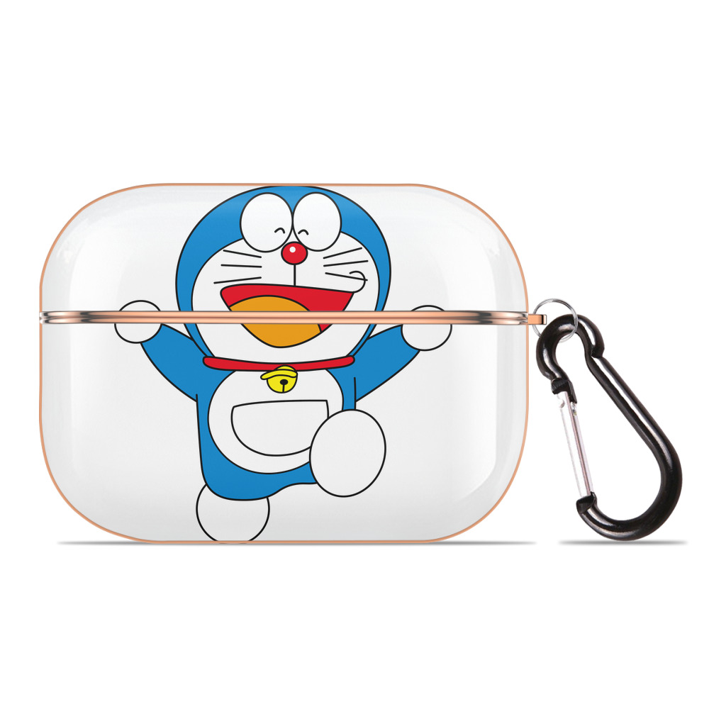 （画像用） ドラえもん Doraemon 【AirPods Pro用】ハードシェル保護ケース｜耐衝撃・防指紋・カラビナ付き商品仕様