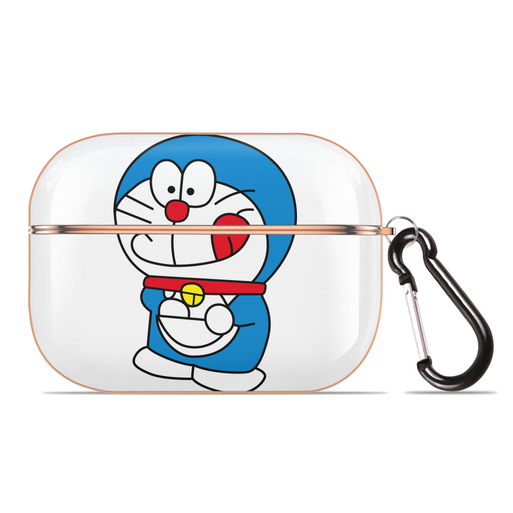 （画像用） ドラえもん Doraemon 【AirPods Pro用】ハードシェル保護ケース｜耐衝撃・防指紋・カラビナ付き商品仕様