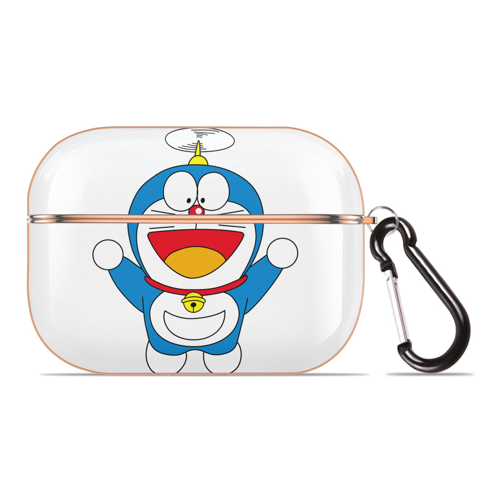 （画像用） ドラえもん Doraemon 【AirPods Pro用】ハードシェル保護ケース｜耐衝撃・防指紋・カラビナ付き商品仕様