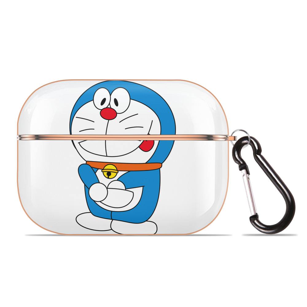 （画像用） ドラえもん Doraemon 【AirPods Pro用】ハードシェル保護ケース｜耐衝撃・防指紋・カラビナ付き商品仕様