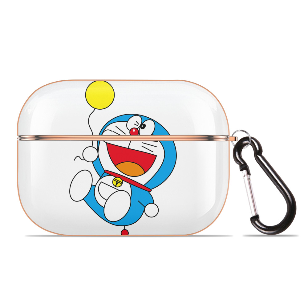 （画像用） ドラえもん Doraemon 【AirPods Pro用】ハードシェル保護ケース｜耐衝撃・防指紋・カラビナ付き商品仕様