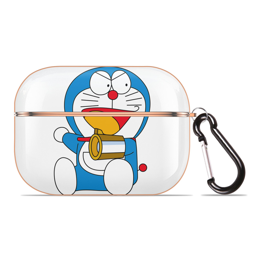 （画像用） ドラえもん Doraemon 【AirPods Pro用】ハードシェル保護ケース｜耐衝撃・防指紋・カラビナ付き商品仕様