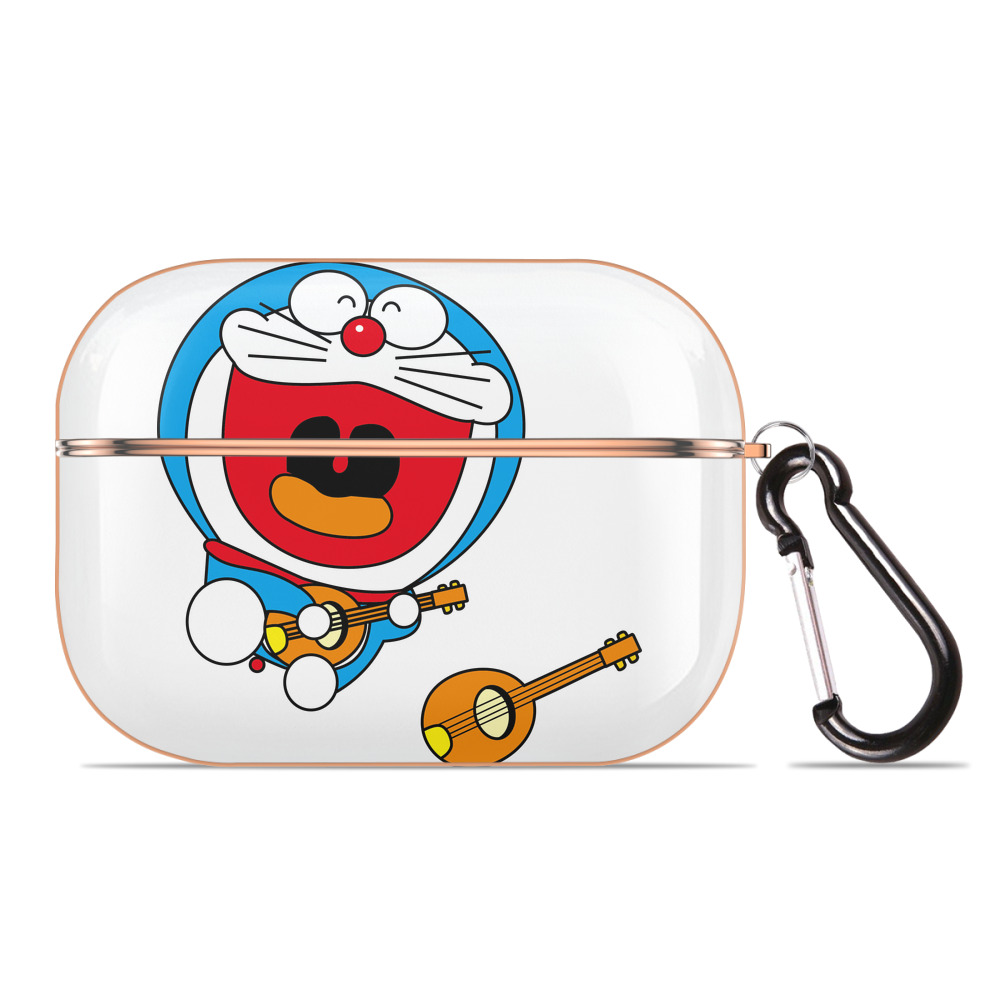 （画像用） ドラえもん Doraemon 【AirPods Pro用】ハードシェル保護ケース｜耐衝撃・防指紋・カラビナ付き商品仕様