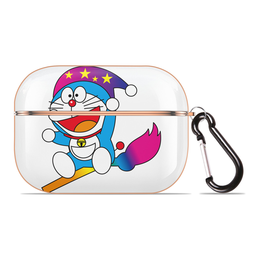 （画像用） ドラえもん Doraemon 【AirPods Pro用】ハードシェル保護ケース｜耐衝撃・防指紋・カラビナ付き商品仕様