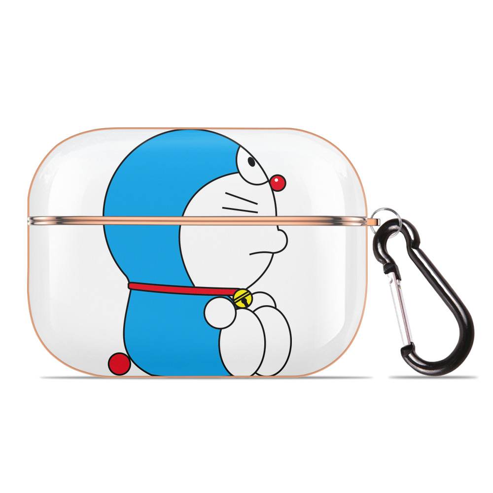（画像用） ドラえもん Doraemon 【AirPods Pro用】ハードシェル保護ケース｜耐衝撃・防指紋・カラビナ付き商品仕様