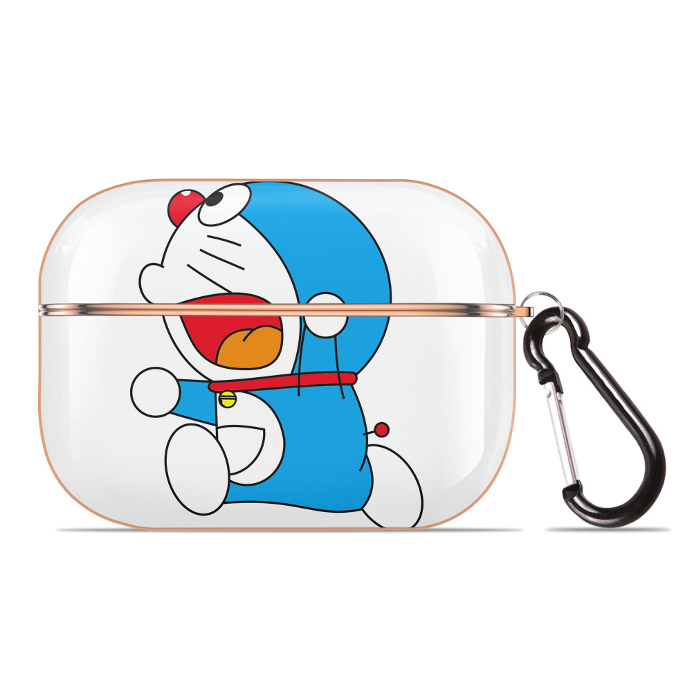 （画像用） ドラえもん Doraemon 【AirPods Pro用】ハードシェル保護ケース｜耐衝撃・防指紋・カラビナ付き商品仕様