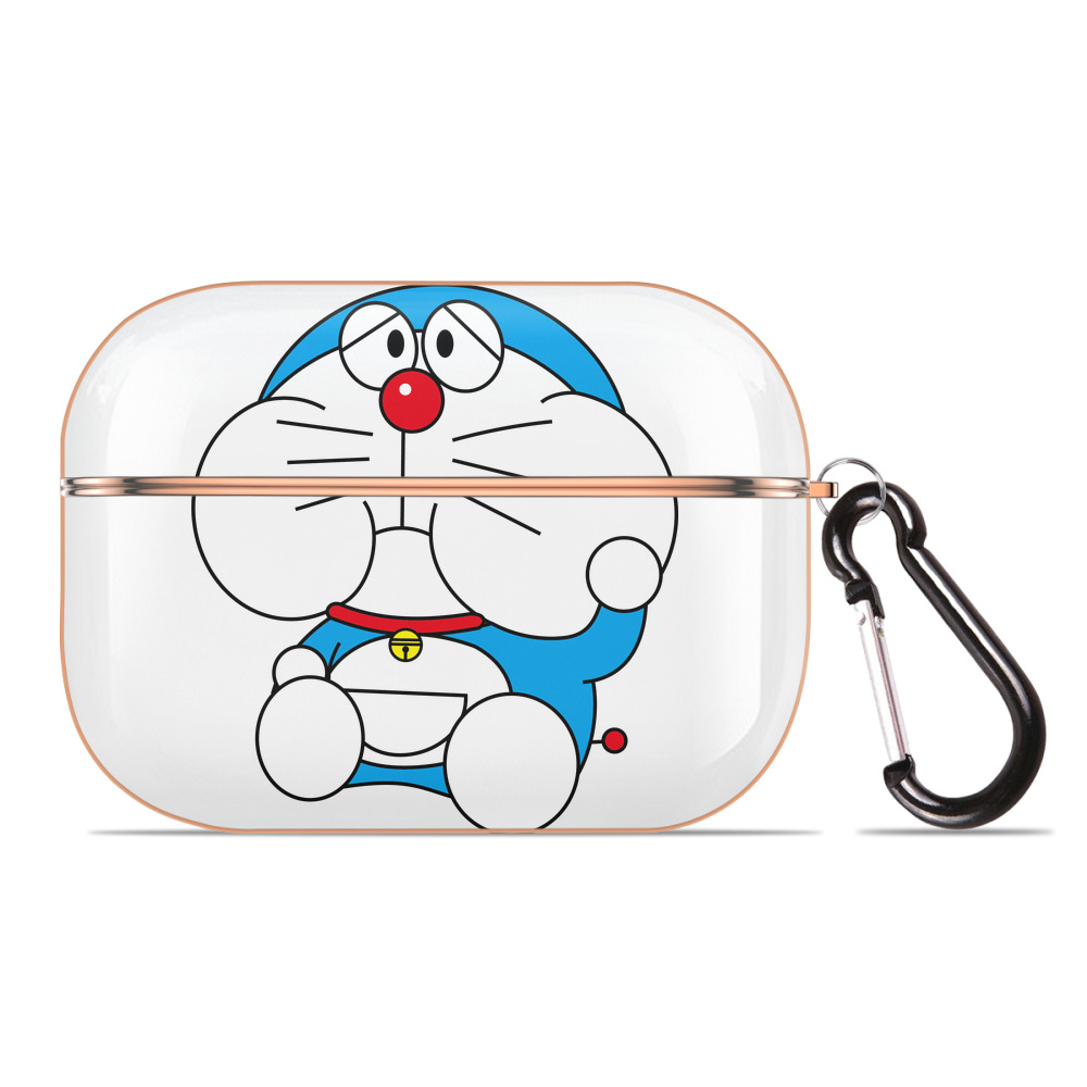 （画像用） ドラえもん Doraemon 【AirPods Pro用】ハードシェル保護ケース｜耐衝撃・防指紋・カラビナ付き商品仕様