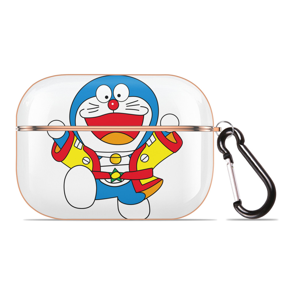 （画像用） ドラえもん Doraemon 【AirPods Pro用】ハードシェル保護ケース｜耐衝撃・防指紋・カラビナ付き商品仕様