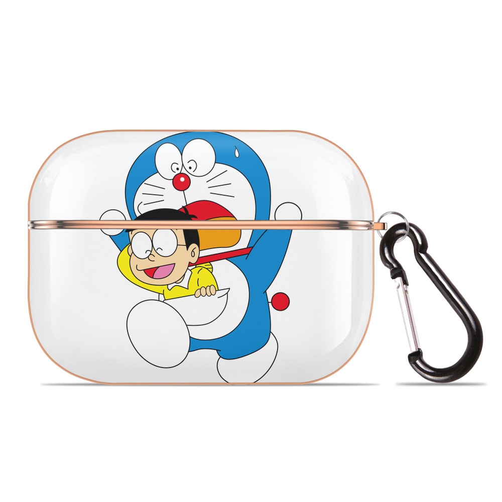 （画像用） ドラえもん Doraemon 【AirPods Pro用】ハードシェル保護ケース｜耐衝撃・防指紋・カラビナ付き商品仕様