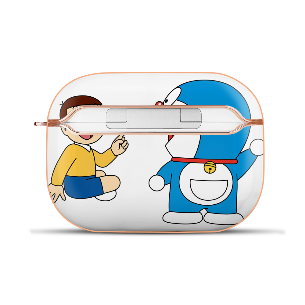 （画像用） ドラえもん Doraemon 【AirPods Pro用】ハードシェル保護ケース｜耐衝撃・防指紋・カラビナ付き商品仕様