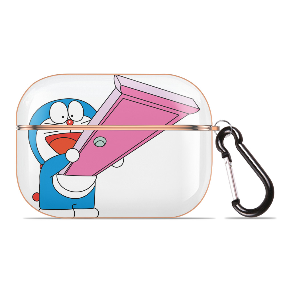 （画像用） ドラえもん Doraemon 【AirPods Pro用】ハードシェル保護ケース｜耐衝撃・防指紋・カラビナ付き商品仕様