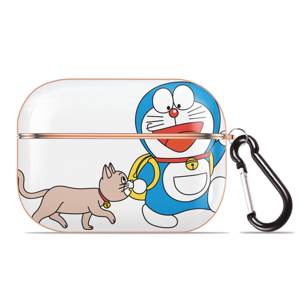 （画像用） ドラえもん Doraemon 【AirPods Pro用】ハードシェル保護ケース｜耐衝撃・防指紋・カラビナ付き商品仕様
