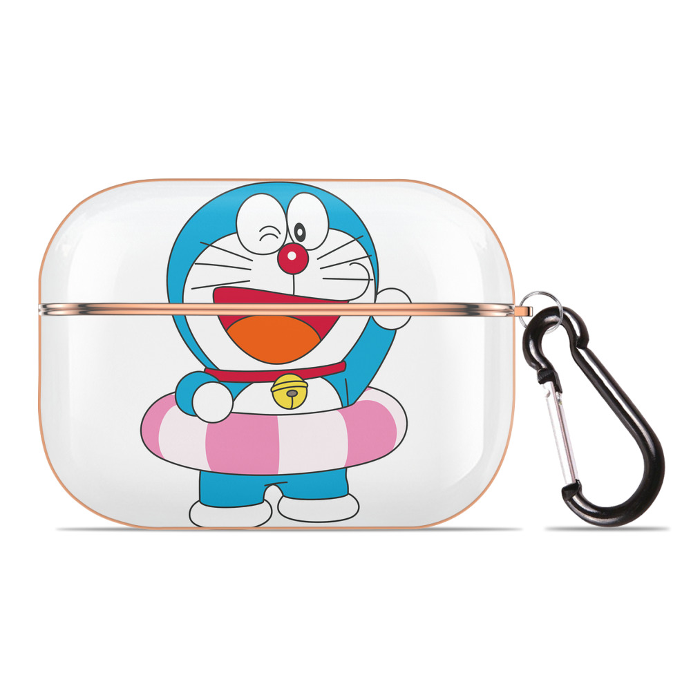（画像用） ドラえもん Doraemon 【AirPods Pro用】ハードシェル保護ケース｜耐衝撃・防指紋・カラビナ付き商品仕様