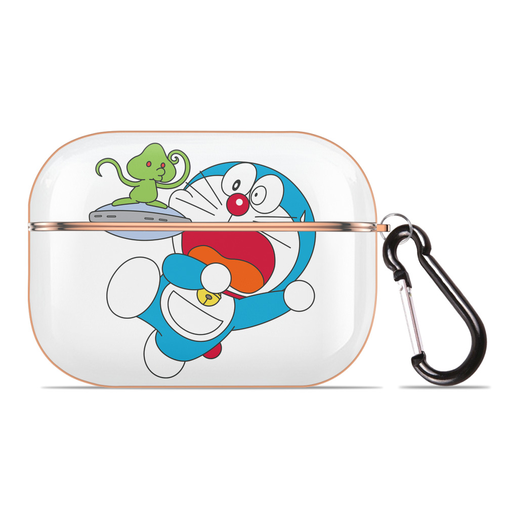 （画像用） ドラえもん Doraemon 【AirPods Pro用】ハードシェル保護ケース｜耐衝撃・防指紋・カラビナ付き商品仕様