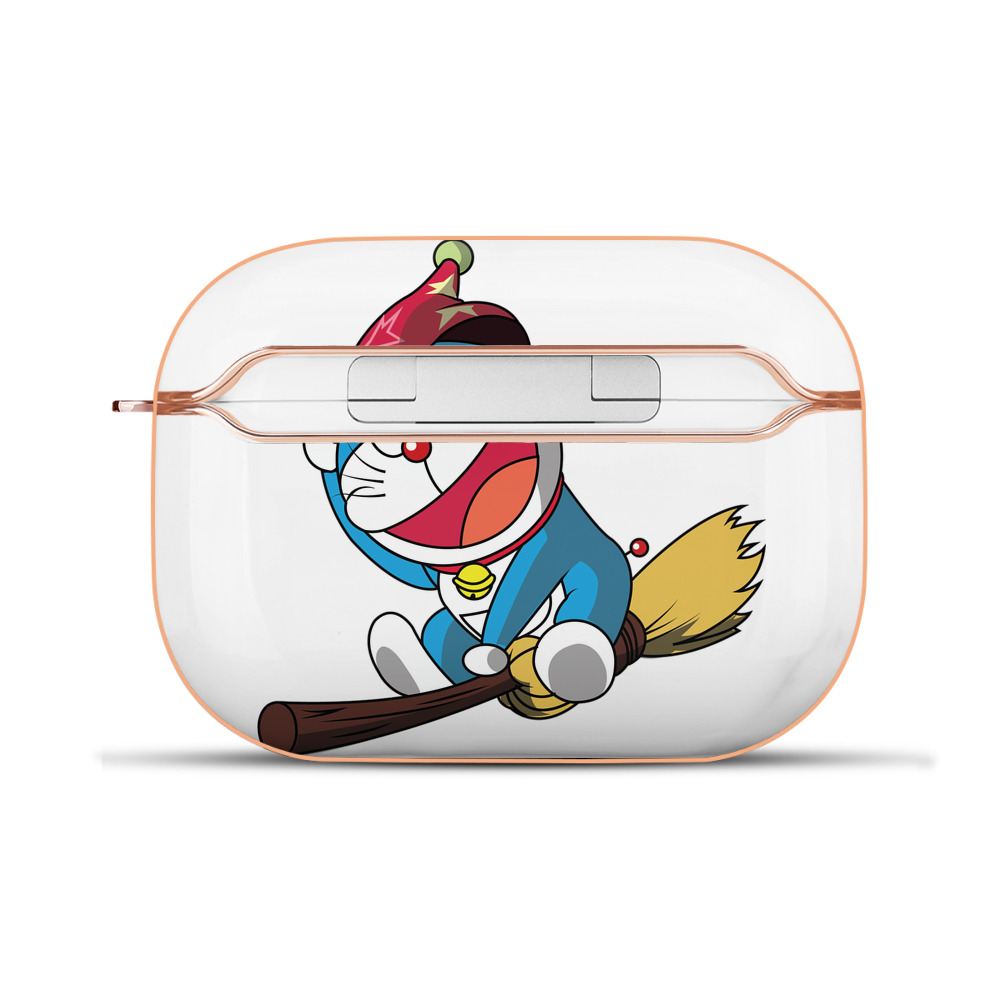 （画像用） ドラえもん Doraemon 【AirPods Pro用】ハードシェル保護ケース｜耐衝撃・防指紋・カラビナ付き商品仕様