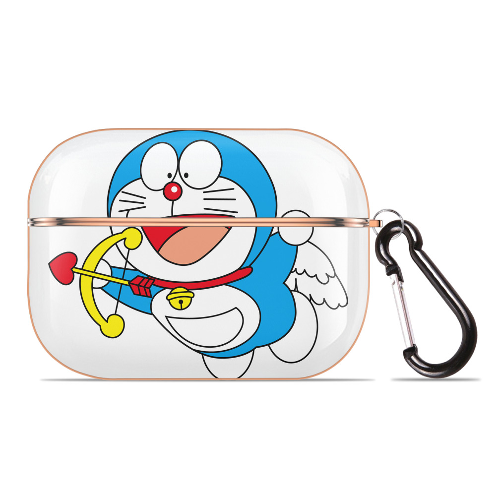 （画像用） ドラえもん Doraemon 【AirPods Pro用】ハードシェル保護ケース｜耐衝撃・防指紋・カラビナ付き商品仕様